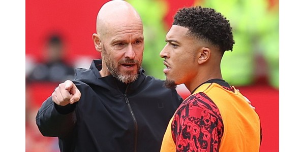 Erik ten Hag wird letztes Opfer des Vorfalls mit Jadon Sancho